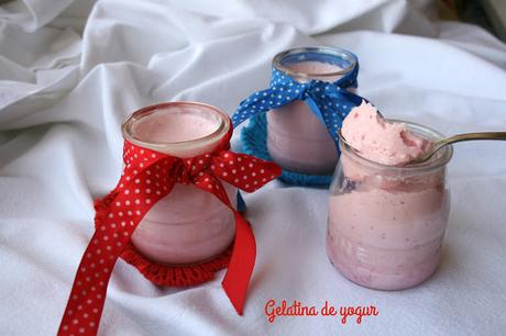Gelatina de yogur
