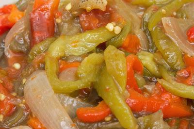 Tosta de escalivada con anchoas Tosta de escalivada con anchoas