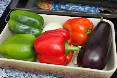 Tosta de escalivada con anchoas Tosta de escalivada con anchoas