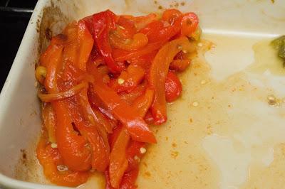 Tosta de escalivada con anchoas Tosta de escalivada con anchoas