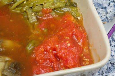 Tosta de escalivada con anchoas Tosta de escalivada con anchoas