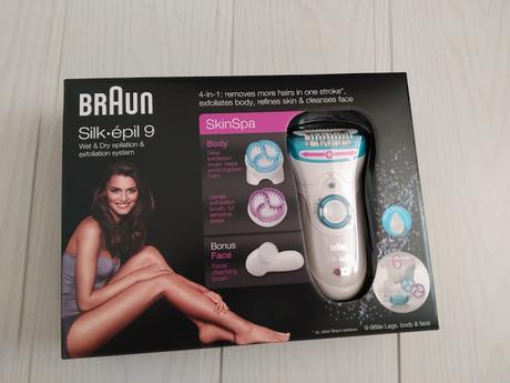 Probando Braun Silk-épil 9 SkinSpa