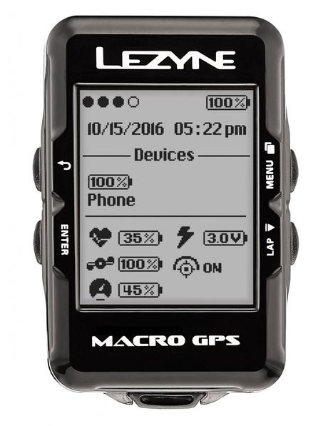 Computadares GPS Lezyne: Macro GPS