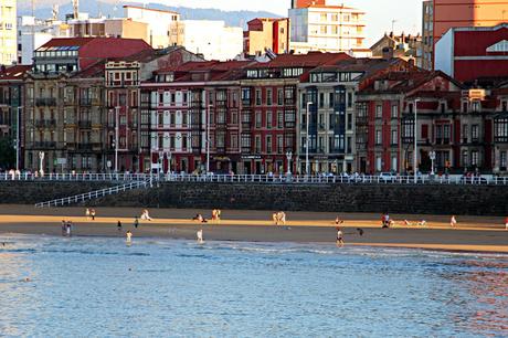 Gijón al aterdecer Gijón al aterdecer