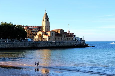 Gijón al aterdecer Gijón al aterdecer