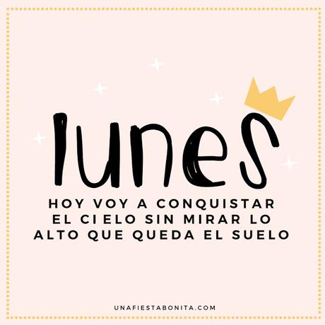 Cartelitos bonitos para los dias lunes