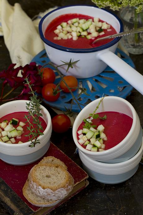 SALMOREJO DE REMOLACHA SALMOREJO DE REMOLACHA