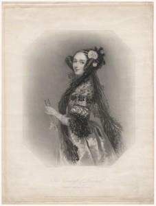 NPG D5123; (Augusta) Ada King (nÈe Byron), Countess of Lovelace by William Henry Mote, after Alfred Edward Chalon La condesa que nos enseñó a programar