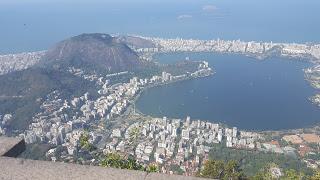 CRISTO REDENTOR Y VISTA DE RIO DE JANEIRO vista desde el cristo redentor