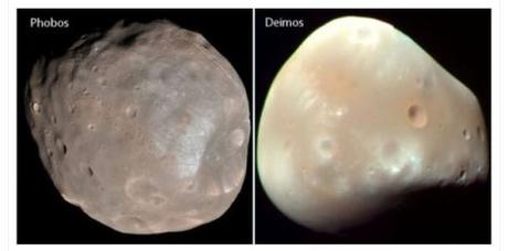 Phobos y Deimos: Las Lunas de Marte lunas marte