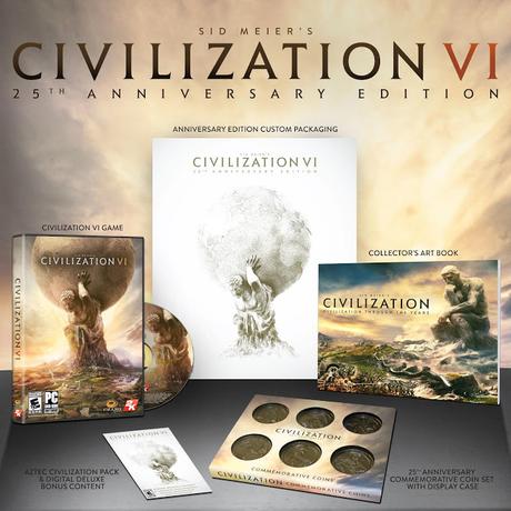 2K presenta la edición especial de Civilization VI con un expositor de monedas espectacular 2K presenta la edición especial de Civilization VI con un expositor de monedas espectacular
