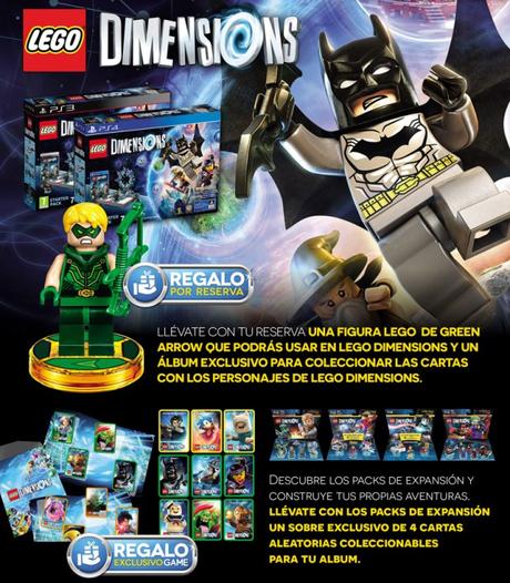 Incentivos de reserva de LEGO Dimensions en GAME LEGO Dimensions