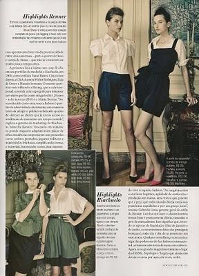 Vogue Brasil febrero 2010 Vogue Brasil febrero 2010