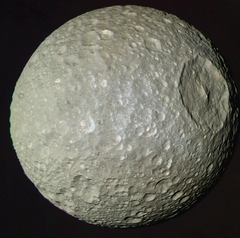 Cassini obtuvo nuevas imágenes de Mimas Cassini obtuvo nuevas imágenes de Mimas