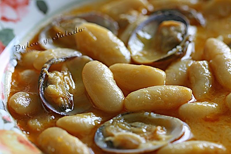 FABES (ALUBIAS) CON ALMEJAS FABES (ALUBIAS) CON ALMEJAS