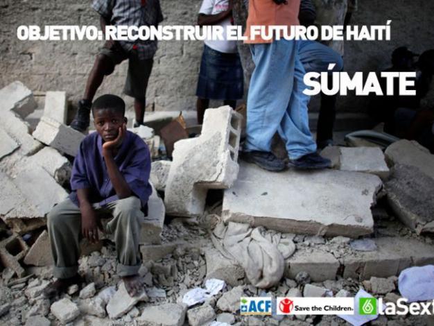laSexta se moviliza para recaudar fondos para la reconstrucción  de Haití