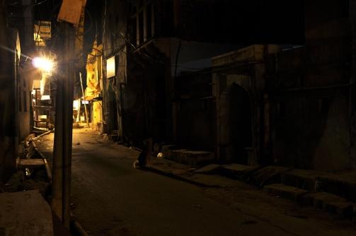 Las calles de Bundi a las 4am Tranquilidad en Bundi