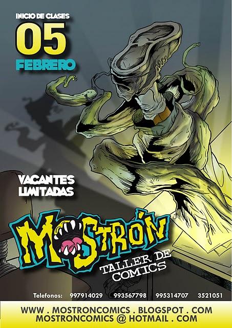 Taller de Verano con Mostrón Comics ,(Perú)
