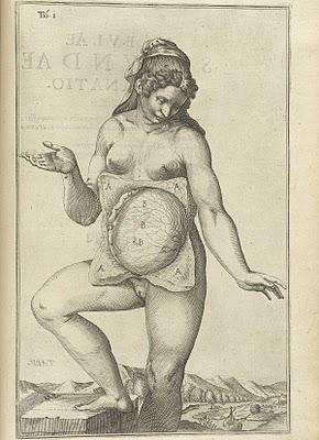 La anatomía de un embarazo en excelentes ilustraciones de 1626