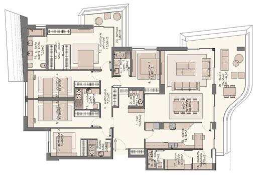 Second floor.-A-building La nueva “Reserva de Aravaca”