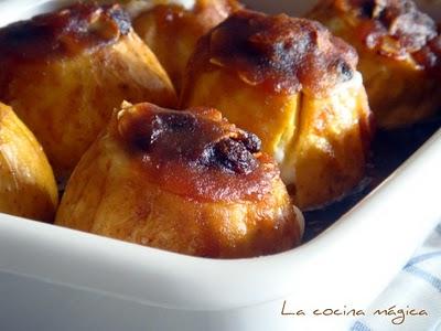 MANZANAS ASADAS CON MARSALA MANZANAS ASADAS CON MARSALA