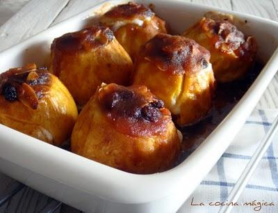 MANZANAS ASADAS CON MARSALA MANZANAS ASADAS CON MARSALA