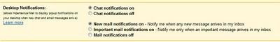 Gmail notificará la llegada de nuevos correos y chats, por el momento, en Chrome Gmail notificará la llegada de nuevos correos y chats, por el momento, en Chrome