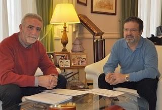 El alcalde de Almadén y el presidente de la Diputación Provincial tratan sobre inversiones municipales