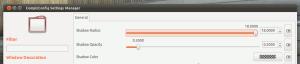 Como aumentar las sombras bajo las ventanas en Compiz