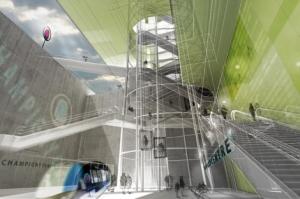 SupermetroParis1296070946_0 Diseño de la estación del nuevo metro parisino. | ELMUNDO.es