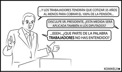 La reforma de pensiones españolas y el despertar del mundo árabe