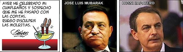 HOSNI MUBARAK ZAPATERO SALAS HOSNI MUBARAK ZAPATERO SALAS