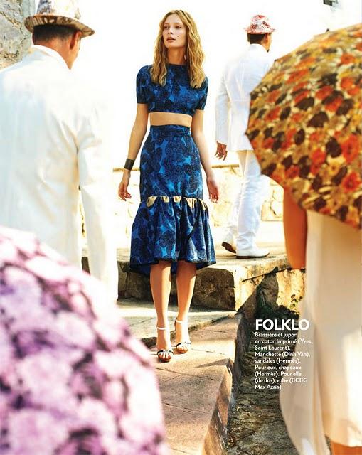 Tiiu Kuik -  Marie Claire France February 2011