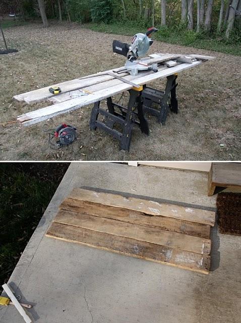 DIY: Cabecero con tablones de madera