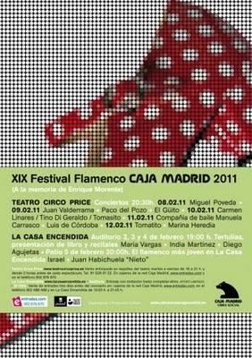 Con un recuerdo especial a Morente, el XIX Festival Flamenco de Caja Madrid, un clásico, inicia su andadura.