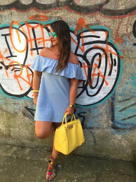 Denim + Yellow