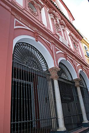La Iglesia del Hospital de los Venerables (2): la entrada principal.