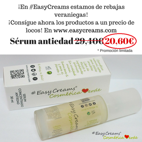 ¡En #EasyCreams estamos de rebajas!