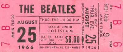 50 Años: 25 Ago. 1966 - Seattle Center Coliseum - Seattle, Washington