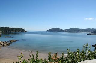 Ria de Viveiros. Playa Sacido. Norte de Galicia