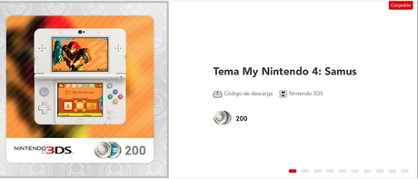 Nueva recompensa My Nintendo: Tema de Metroid para 3DS Nueva recompensa My Nintendo: Tema de Metroid para 3DS