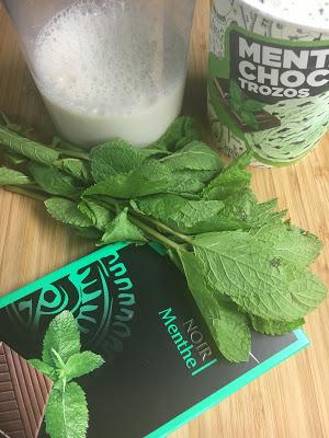 Batido De Menta Con Chocolate Batido De Menta Con Chocolate