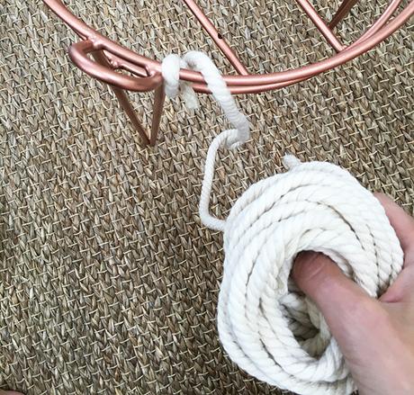 diy: maceteros de estilo nórdico con cuerda y spray cobre diy: maceteros de estilo nórdico con cuerda y spray cobre