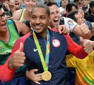 Carmelo Anthony el nuevo Dios del Baloncesto Olímpico