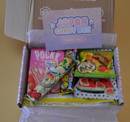 La cajita JAPAN CANDY BOX de Junio 2016 – sorteo ganado en el blog “Enara’s Things”