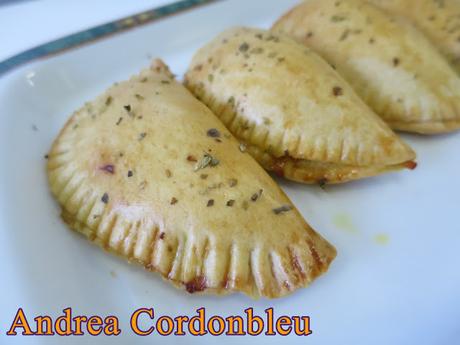 EMPANADILLAS DE VERDURAS Y PASAS