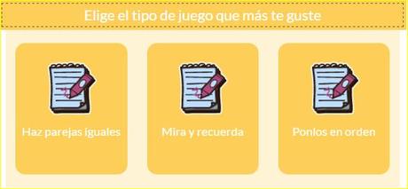 Juegos de memoria para Educación Infantil de Mundo Primaria Juegos de memoria para Educación Infantil de Mundo Primaria