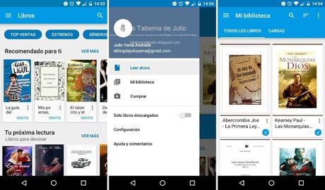 Google Play Books: el mejor lector de ebooks para Android Google Play Books: el mejor lector de ebooks para Android