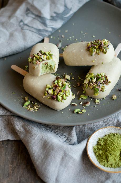 Helado magnum sin lacteos de matcha