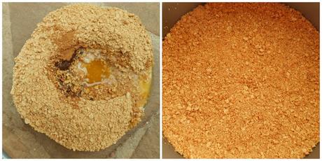 Tarta fría de requesón con arándanos Tarta fría de requesón con arándanos